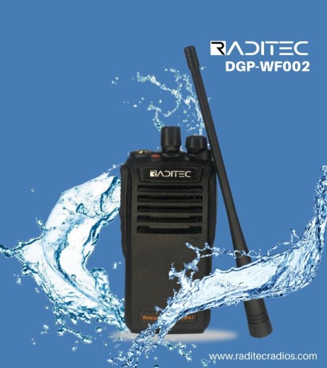 Radio de comunicación a prueba de agua 